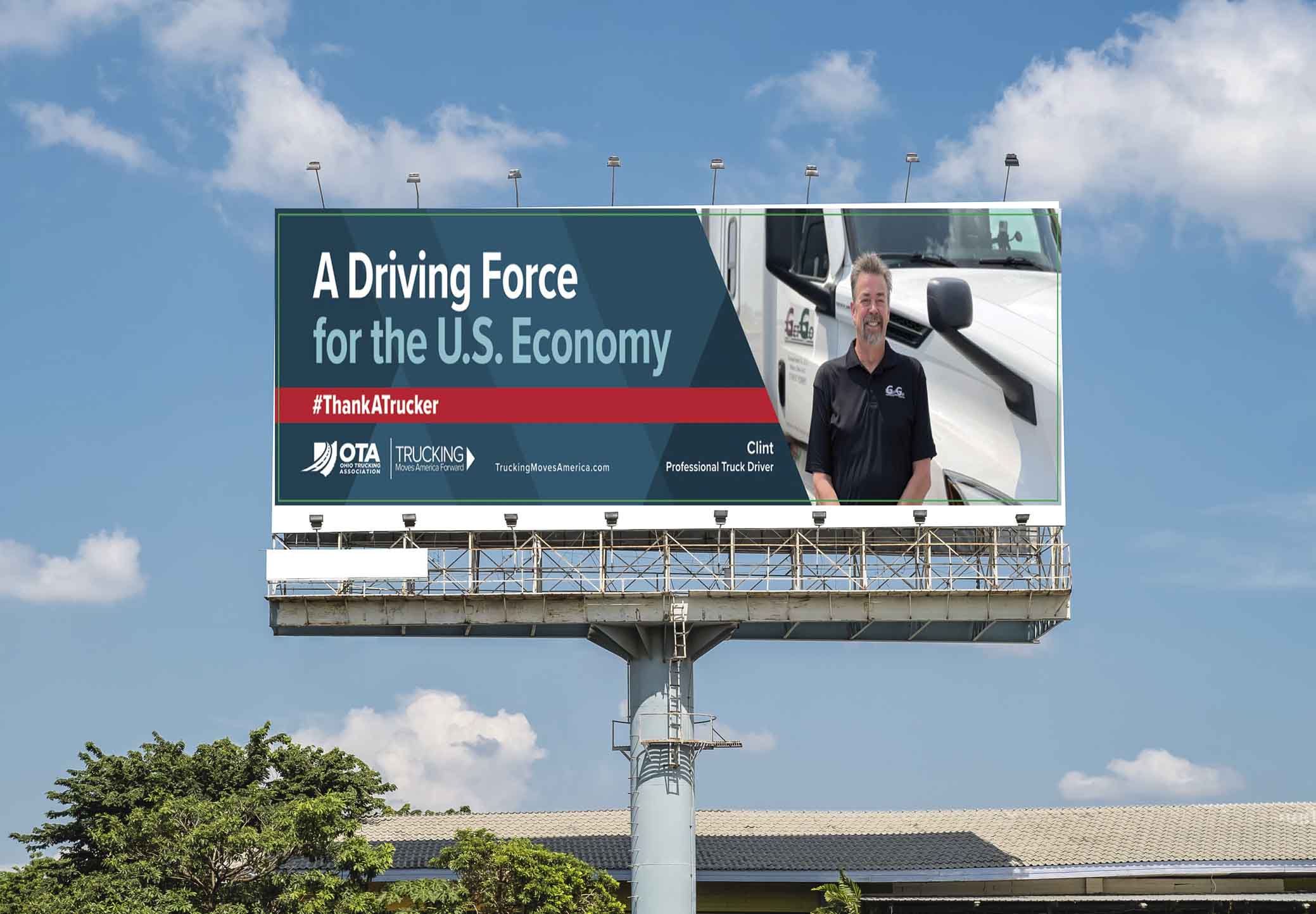 Ohio billboards will salute drivers for Truck Driver Appreciation Week