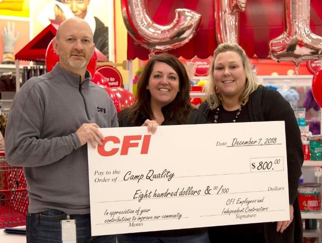 CFI Employees support 20 charities with over $46,000 in donations during holiday giving campaign