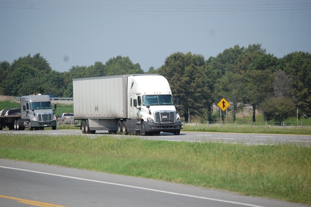 FTR Trucking Conditions Index for October dips again month over month