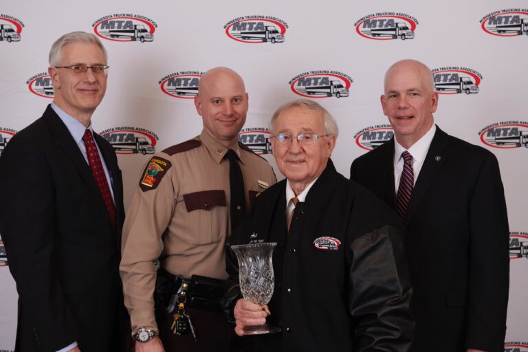 Minnesota Trucking Association names Art Stoen as driver of the year