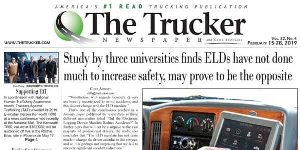 The Trucker Newspaper – February 15, 2019 Digital Edition