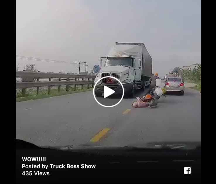 Too close for comfort!