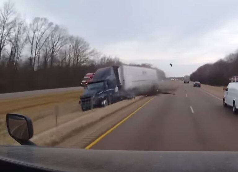 Cable barrier prevents head-on collision