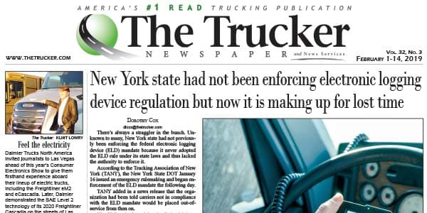 The Trucker Newspaper – February 1, 2019 Digital Edition