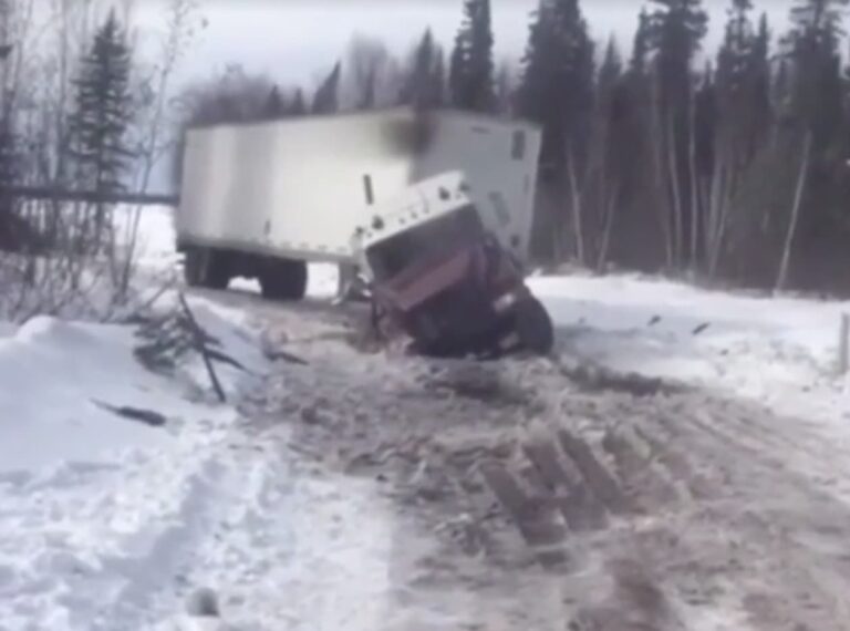 That is one heck of a pothole