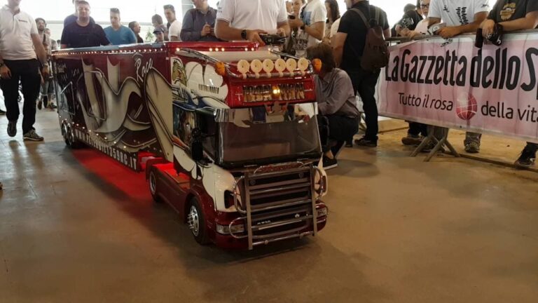 Takes “playing with trucks” to a whole new level!