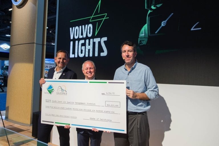 Volvo LIGHTS project check presented at ACT Expo 2019