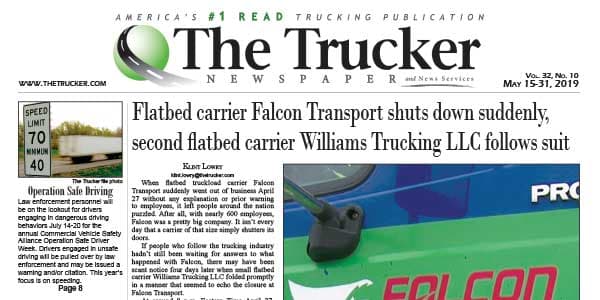 The Trucker Newspaper – May 15, 2019 Digital Edition