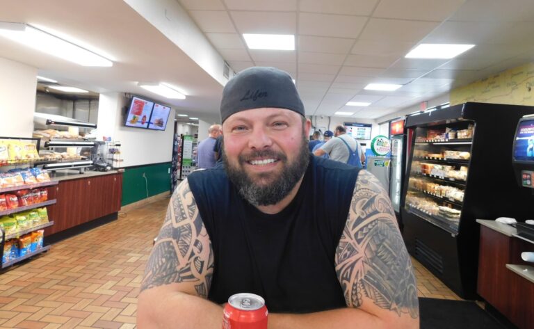 At the Truck Stop: This expediter’s loads are light and so are his spirits