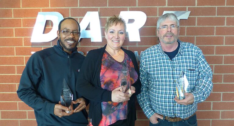 Dart names company driver, contractor of year