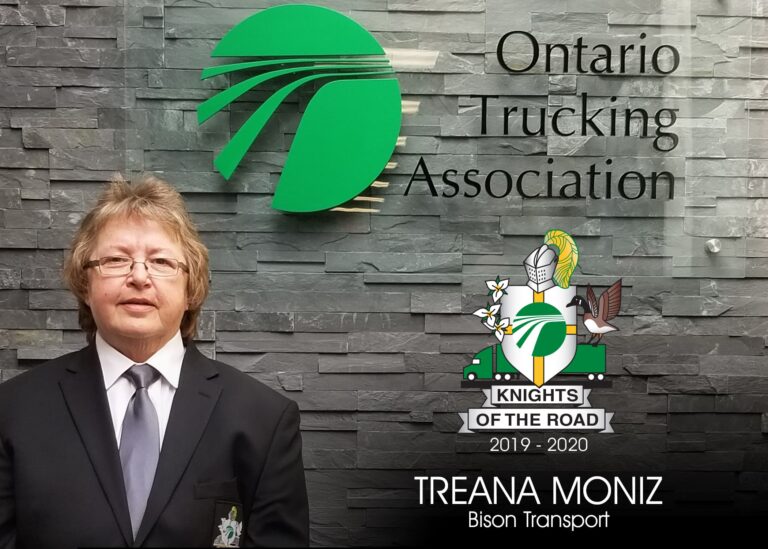 Bison Transport’s Treana Moniz all business when it comes to trucking