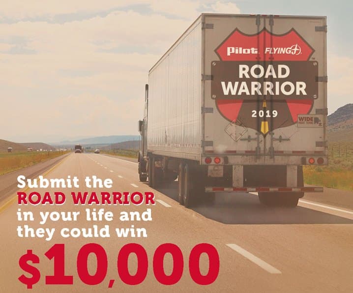 Pilot Flying J accepting nominations for Road Warrior honoree
