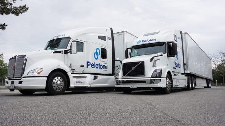 Platooning Peloton’s vision for trucking: drivers lead, technology follows