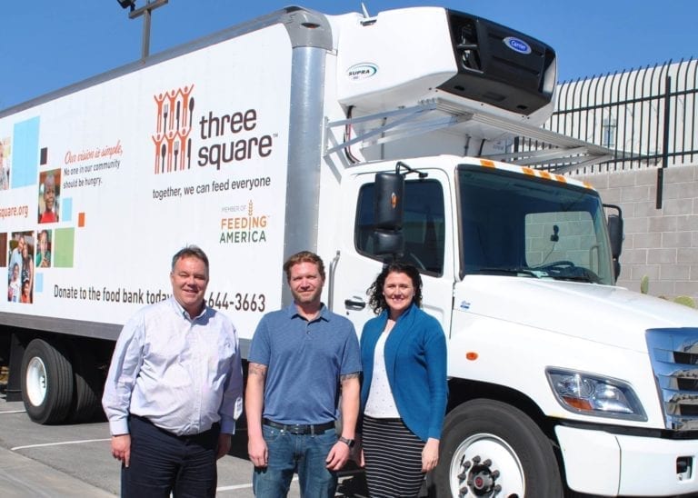 Carrier Transicold donates reefer unit to Nevada food bank