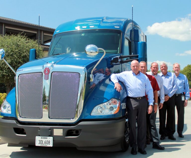 Melton Truck Lines takes delivery of 5,000th Kenworth tractor
