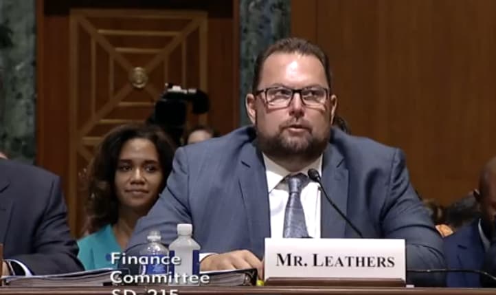 Werner’s Derek Leathers touts benefits of trade to trucking before Senate panel