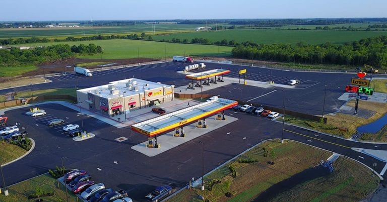Love’s Travel Stops opens in Lake Village, Arkansas, with 52 truck parking spots