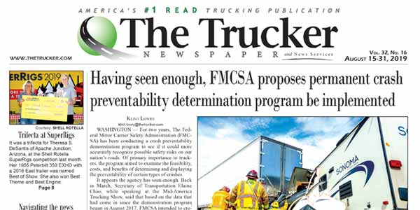 The Trucker Newspaper – August 15, 2019 Digital Edition