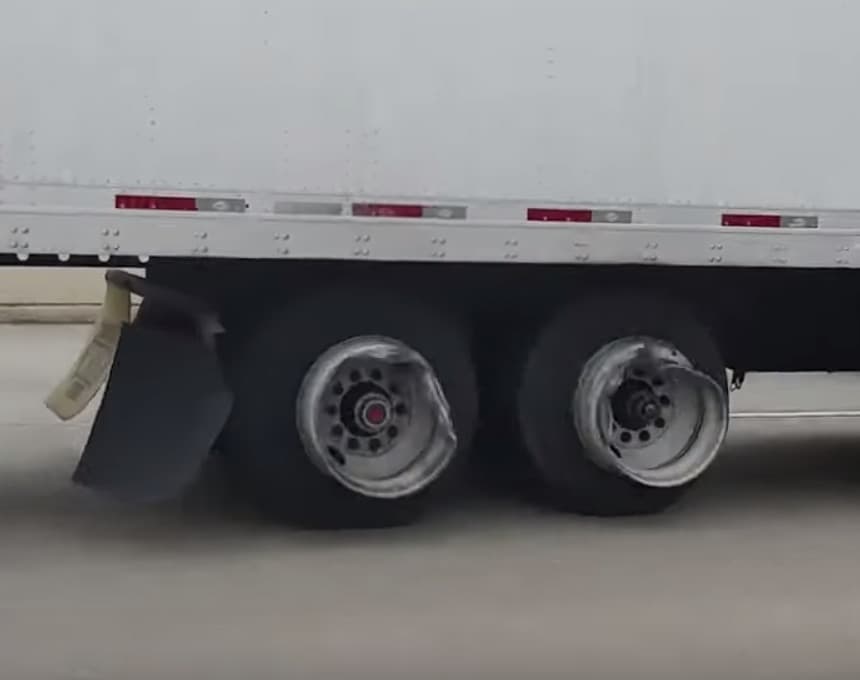 Semi Truck Blowout Compilation
