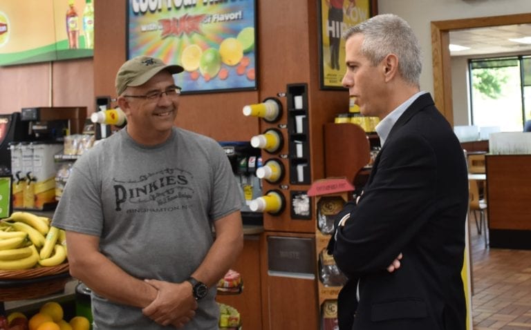 N.Y congressman gets taste of life at truck stop in visit to Love’s location