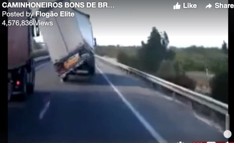 Trucker close calls around the world