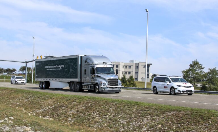Daimler Trucks begins testing automated trucks on public roads
