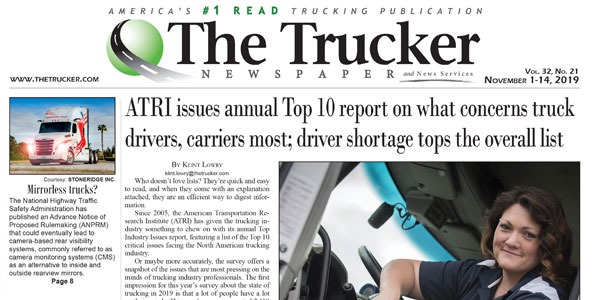 The Trucker Newspaper – November 1, 2019 – Digital Edition