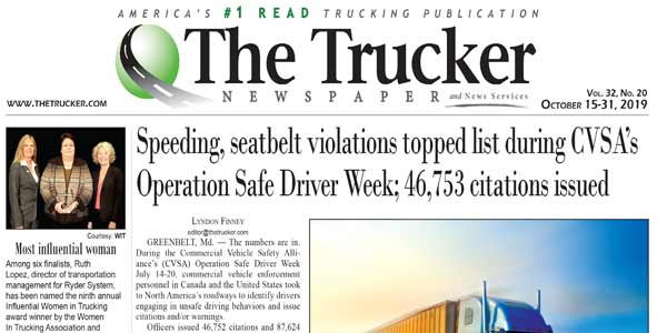 The Trucker Newspaper – October 15, 2019 – Digital Edition