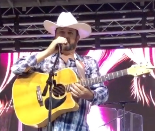 Tony Justice at Bristol Motor Speedway