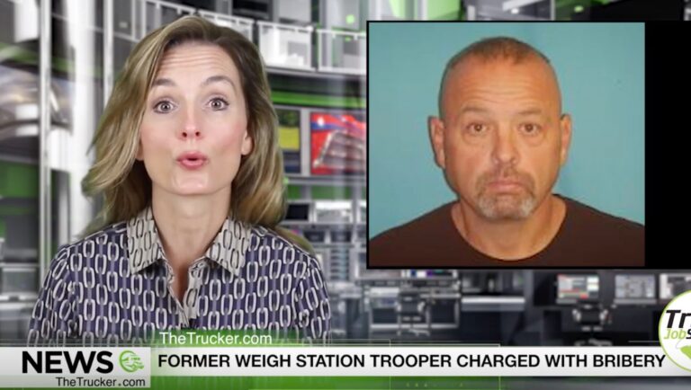 The Trucker News Channel Episode #079 – Loose semi tire slams $265K Mclaren sports car