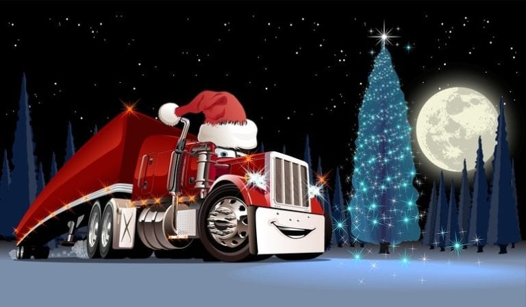 The DOT shuts Santa down and truckers save Christmas!