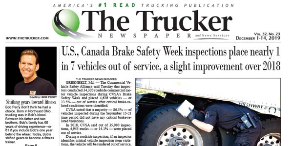 The Trucker Newspaper – December 1, 2019 – Digital Edition