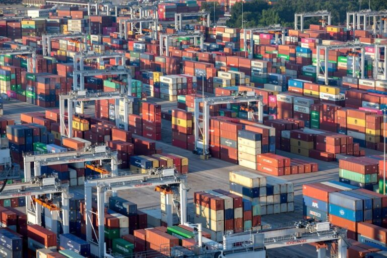 Port imports expected to set record numbers despite tariff debate