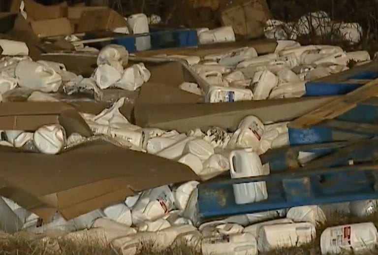 Semi rollover spills 43,000 pounds of milk containers onto road in Jackson Twp.