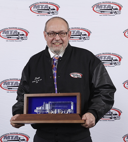 Minnesota Trucking Association names Scott Post as 2019 driver of the year
