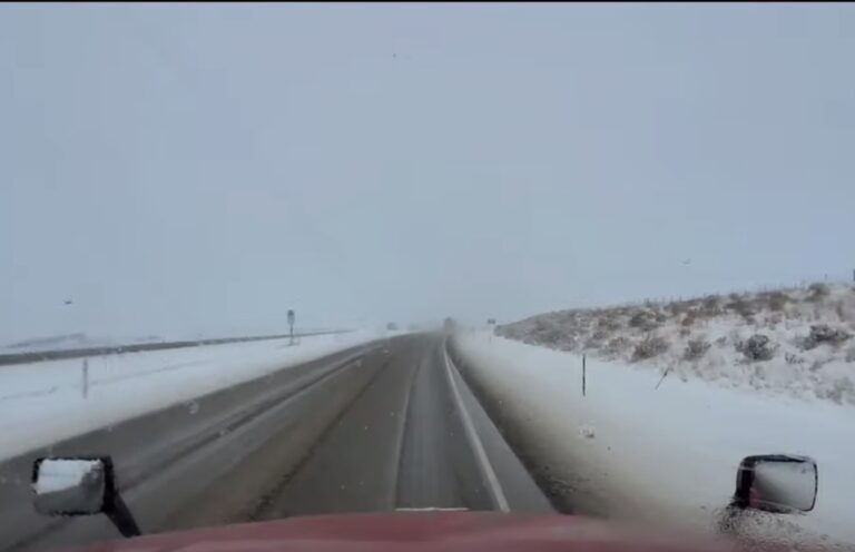 Side outs and spin out tips on I-80 in Wyoming