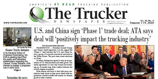 The Trucker Newspaper – February 1, 2020 – Digital Edition