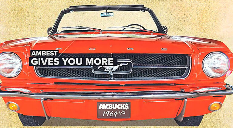 Ambest offers 1964 ½ Mustang 289 V8 convertible as rewards-program prize