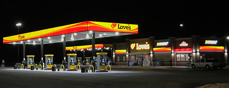 Love’s opens 3 locations with a combined total of 229 truck parking spaces