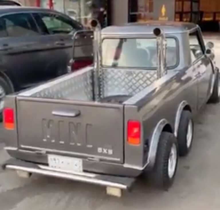 MINI Cooper wants to be a big rig when it grows up!