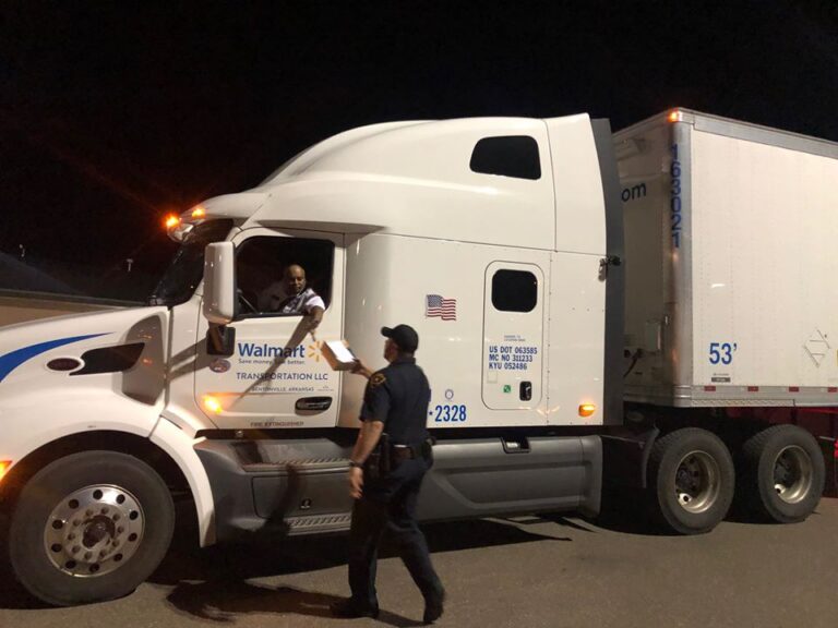 Police department, local resident offer dinners to truckers from ‘a grateful west Texas’