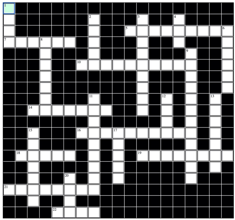 Time for another trucking crossword puzzle!