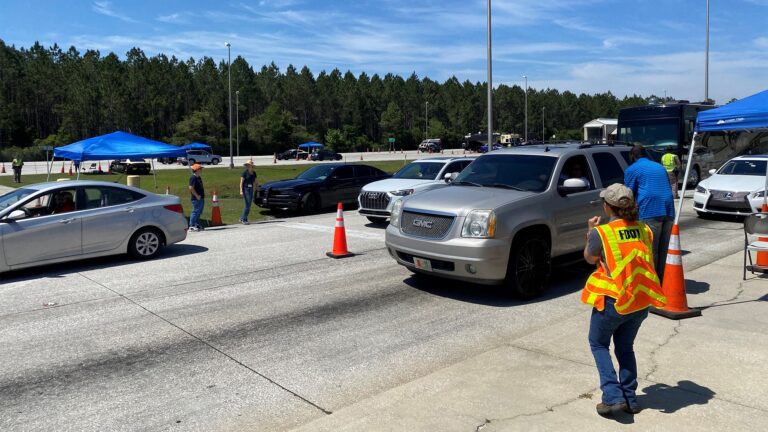 Florida implements entry checkpoints, but commercial vehicles can keep on rolling