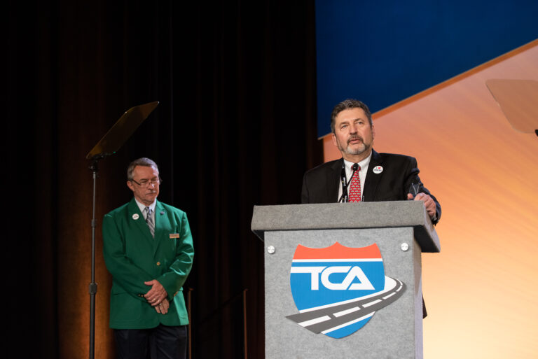 Jet Express’ Kevin Burch receives TCA Past Chairmen’s Award