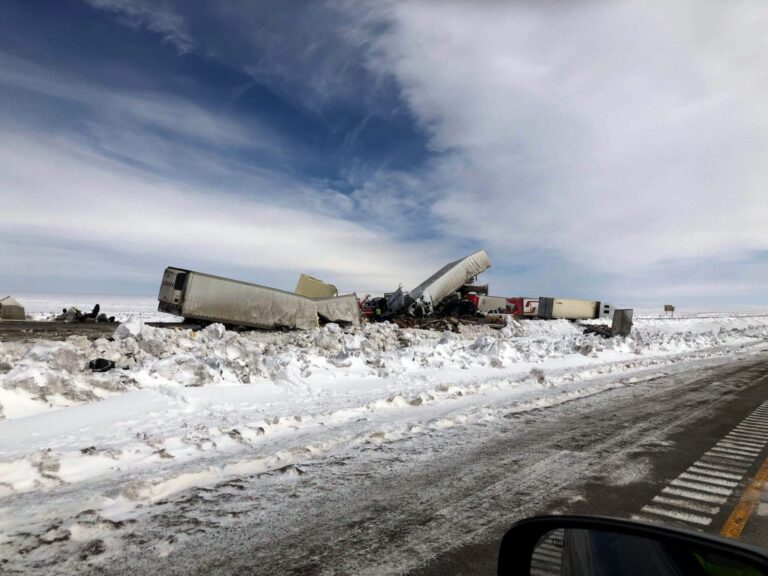Snowy pileups in Wyoming Sunday result in at least 3 deaths
