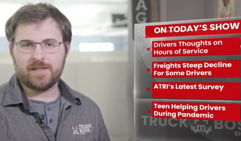 Truck Boss Show – Hours of service changes impact drivers
