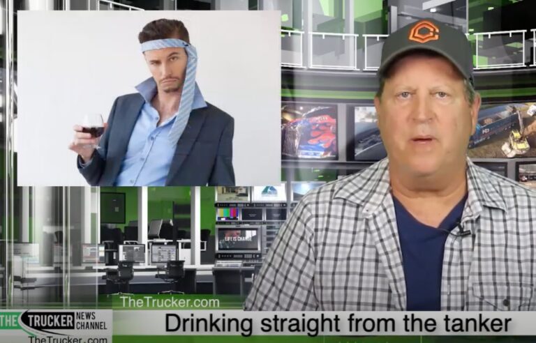 Drinking straight from the tanker