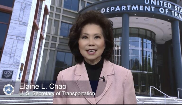 Transportation industry doubles Secretary Chao’s call for ‘100 Pledges in 100 Days’ to stop human trafficking