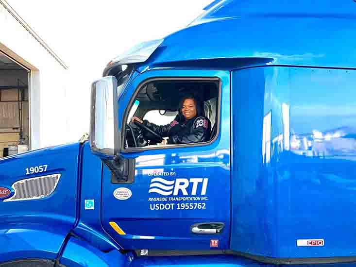 S.H.E. Trucking founder discovers common bond with her father as she pursues a career as a professional truck driver