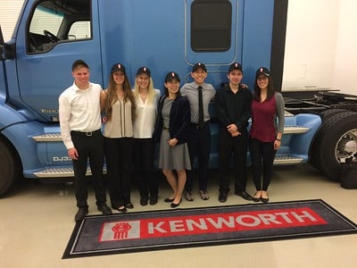 Kenworth training program gives college engineering students real-world experience